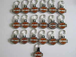Harley Davidson Motorcycles Gummierte Schlüsselanhänger Keychain Chain 19 verschiedene NEU - Bild 1 von 4