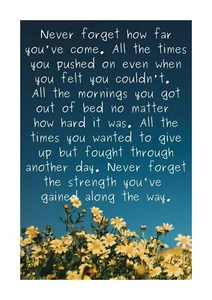 Inspiration motivation positiv A4 mounted poster. Choice of frame - Picture 1 of 4