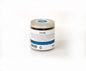 Chopped Dried Thyme 50g - Selected for the Best Quality in a Refillable Pot. - Picture 1 of 5