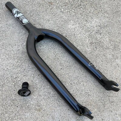SHADOW CONSPIRACY FINEST FORK 25MM BLACK OR CHROME BMX BIKE FORKS PRIMO FIT CULT - Image 1 of 3