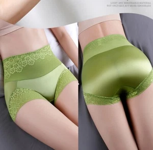 1-4 Pack High Waist Briefs Tummy Control Girdles Lace Shaper Panties Briefs - Picture 1 of 17