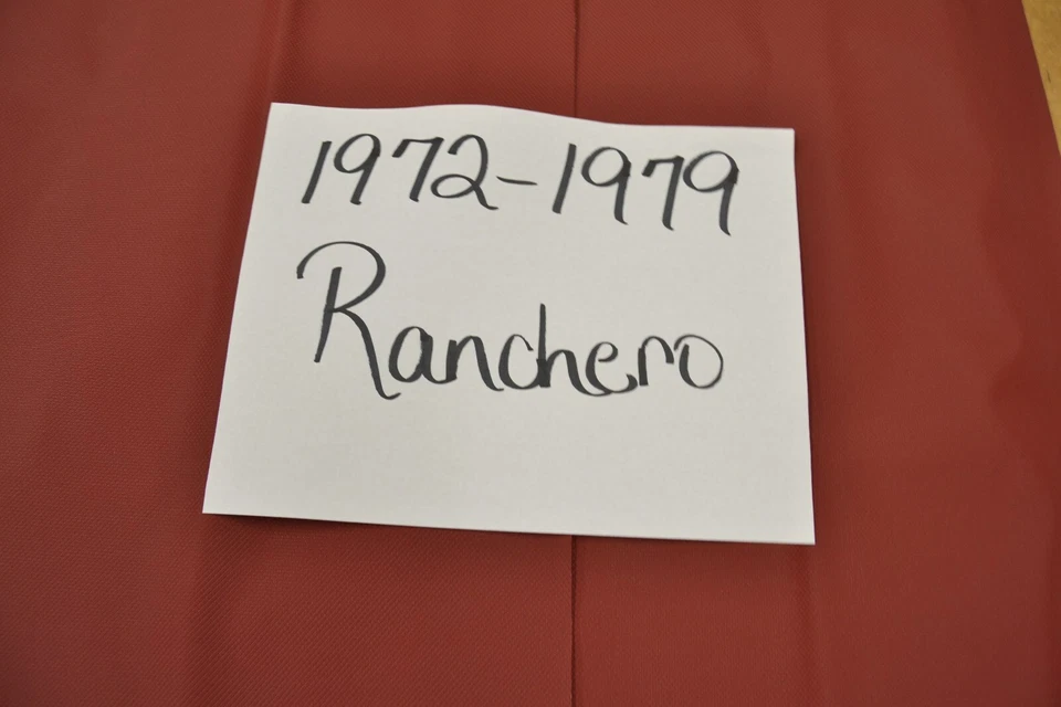 1972 1973 1974 1975 1976 1977 1978 1979 FORD RANCHERO DARK RED HEADLINER USA - Image 1 of 1