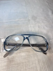 Occhiali di sicurezza AO vintage Z87 made in USA scudo aerosito blu ottico americano - Foto 1 di 7