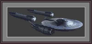 Star Trek Enterprise Kreuzstich-Set - Bild 1 von 2