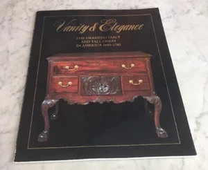 Dressing Table and Tall Chest in America 1685-1785 Exhibition Catalog Levy 1992 - Picture 1 of 8