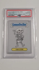 2013 Topps cromo delgado Lynn arte en lápiz cubo de basura niños #29b PSA 10 GPK POP 3 - Imagen 1 de 3