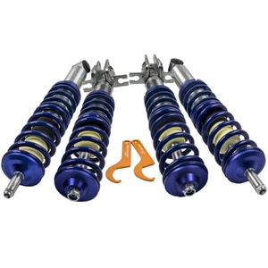 Height Adjustable Street Coilover Suspension Lowering Kit For VW Rabbit Golf MK1 - Picture 1 of 9