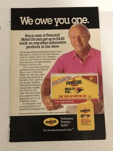 1993 Pennzoil Motor Oil Vintage Print Ad Advert pa18 - Picture 1 of 3