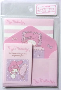 Sanrio My Melody Mini Letter Envelope Set Made in Japan 2024 - Picture 1 of 2