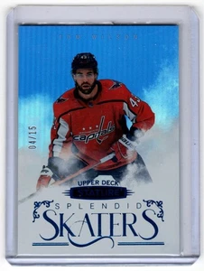 2022-23 Upper Deck Stature #SS-16 Tom Wilson Splendid Skaters Blue #/15 - Picture 1 of 1