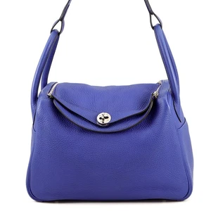 HERMES Lindy Größe 30 Taurillon Clemence Blue Electric - Bild 1 von 17
