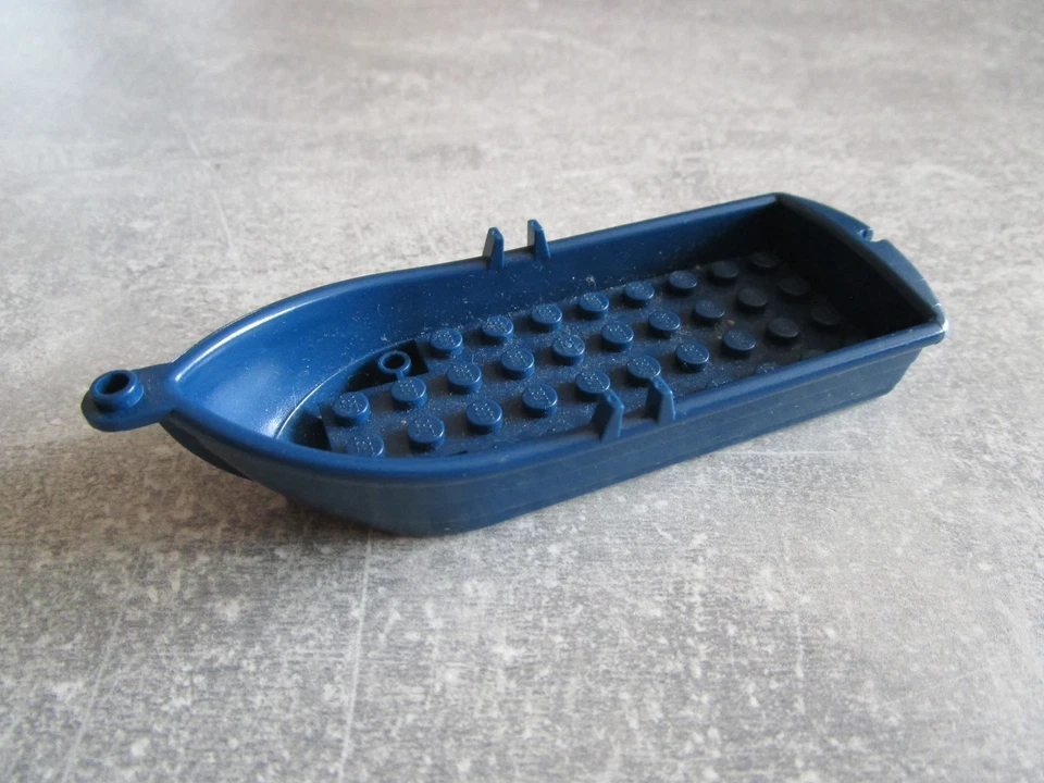 Lego 1 Stück Boot Ruderboot Boat 14 x 5 x 2 in dunkelblau 2551 - Bild 1 von 1