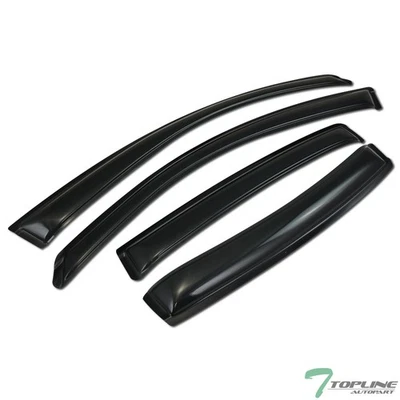 Topline For 2000-2005 Buick Lesabre Sedan Sun Rain Guard Vent Shade Window Visor - Image 1 of 4