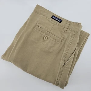 Patagonia Organic Cotton Herren Größe 32x32 Chino Hose Khaki - Bild 1 von 8