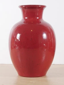 Scheurich W. Germany Vase 246-16 rote Ochsenblutglasur Mid Century Keramik 16 cm - Bild 1 von 7