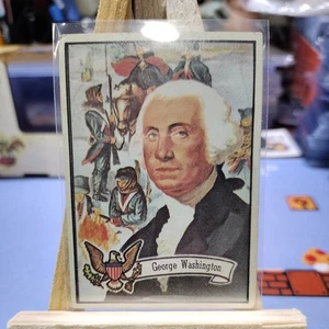 1 - George Washington - 1972 Topps - US Presidents - Bild 1 von 2