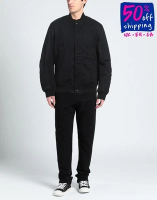 RRP€512 SPIEWAK GOLDEN FLEECE Denim Bomber Jacket Size L Padded Made in USA - Imagem 1 de 4