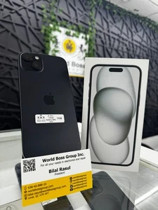 iPhone 15 Plus - Unlocked - 128GB - Black - Physical SIM - Bild 1 von 2