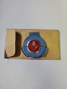 New OEM Vintage Evinrude Outboard Motor Control Panel Dash Emblem Badge Blue Red - Bild 1 von 2