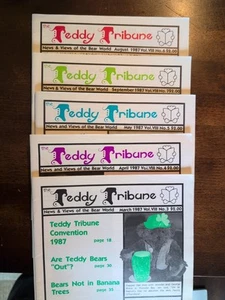 Teddy Tribune Magazine Lot Of 5 - Picture 1 of 2