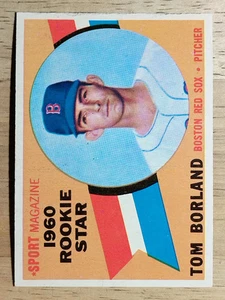 1960 Topps #117 Tom Borland RS (EX) - Imagen 1 de 2