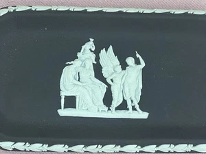 Wedgwood Black Jasperware Schmuckschale 60er Jahre - Bild 1 von 5