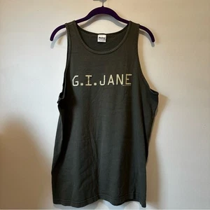 Murina G.I. Jane Tank Top 100% Cotton Hollywood Pictures Womens size Large - Picture 1 of 7