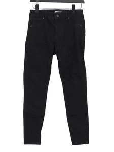 Bershka Women's Jeans UK 10 Black 100% Other Jegging - Picture 1 of 5