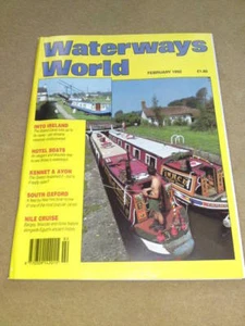 WATERWAYS WORLD - NILE CRUISE Feb 1992 Vol 21 No 2 - Imagen 1 de 1