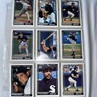 1992 topps baseball white sox page 9 cards