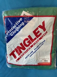 Tingley V41108 Safetyflex Fr Coverall Rain Suit, Green, 2Xl Free Ship - Picture 1 of 4
