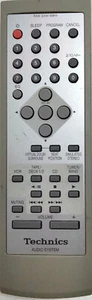 Technics RAK-EHA18WH, Original Audio System Remote Control Fernbedienung Genuine - Foto 1 di 4