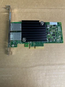 Dell Intel X550-T2 10Gb RJ45 Dual Port Full Height Network Card 4V7G2 - Afbeelding 1 van 2