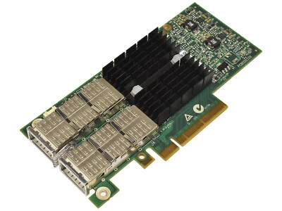 Fujitsu CA05954-2102 A3C40136900 Dual-Port FDR 54G QSFP+ Infiniband HCA PCle x8 - Bild 1 von 4