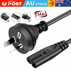 Power Cord Lead Cable for Sony Playstation 1 2 4 PS1 PS2 PS4/PS3 Slim &AU Plug - Picture 1 of 15