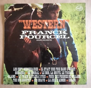 Franck Pourcel Grand Orchestre Western LP 33T 1976 Repress 2M 026 12290 Vinyl Ex - Picture 1 of 2