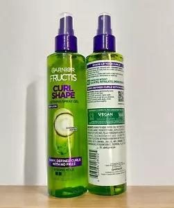 2er-Pack Garnier Fructis Style Lockenformdefinierendes Spraygel für No Frizz, 8,5 flüssige Unzen - Bild 1 von 1