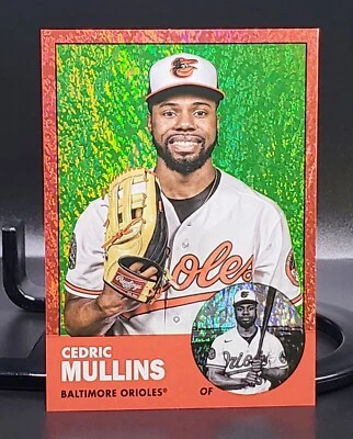 Cedric Mullins - 2022 Topps Archives Red Hot Foil (#'D 17/50)  - Image 1 of 4