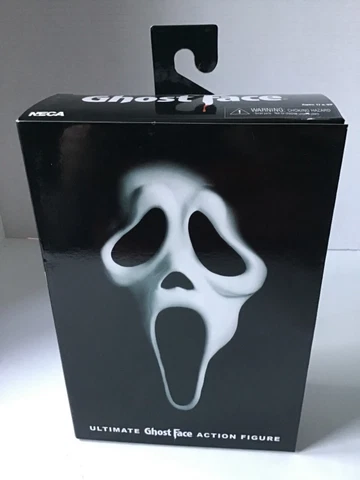 NECA Ghost Face 7" Scale Action Figure Ultimate Ghost Face SCREAM Reaper Cover