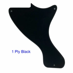 Für US JR LP Les Paul Junior Gitarre Schlagbrett Kratzplatte, 1-lagig schwarz - Bild 1 von 4