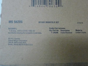 New Fel-Pro manifold gasket set Saturn MS94286 - Picture 1 of 2