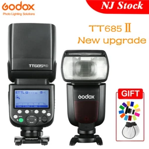US Godox TT685II-C 2.4G TTL HSS Speedlite Blitzlicht für Canon + Farbfilter - Bild 1 von 12