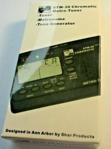 Shar STM-30 Chromatic Metro-Tuner Metronome Tone Generator - Picture 1 of 4