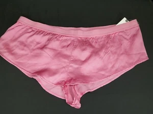 Anthropologie Women's Pink Micro Sleep Shorts Pajamas Size medium - Picture 1 of 5