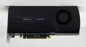 NVIDIA HP QUADRO 5000 PCIe 2.5GB GDDR5 Graphics Card (671138-001, 608532-002) - Picture 1 of 6