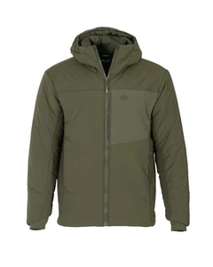 Korda Doudoune avec Capuche Dark Oliva Insulated Hooded Veste Pêche à la Carpe - Photo 1/7
