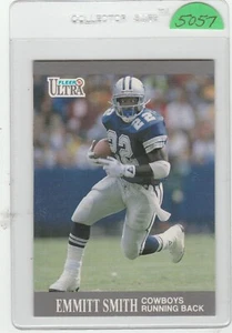 1991 FLEER ULTRA   EMMITT SMITH   #165  DALLAS COWBOYS  FOOTBALL CARD - Picture 1 of 2