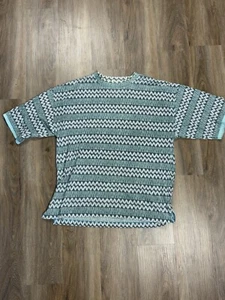 Vintage 90s Saturdays T-Shirt Colorful Bold Surfer Size Medium - Picture 1 of 5