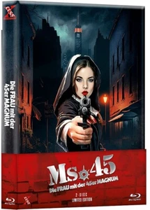 Die Frau mit der 45er Magnum - 2-Disc Mediabook wattiert (Blu Ray+DVD) lim. 333 - Bild 1 von 4