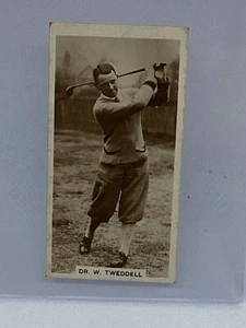 1928 Millhoff berühmte Golfer #25 Dr. W. Tweddell (A) - Bild 1 von 2